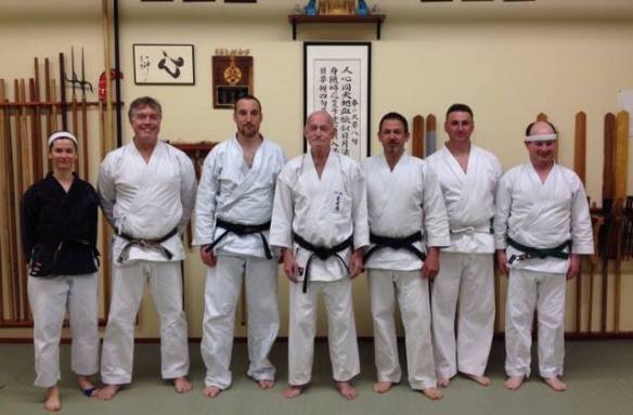 With Kimo sensei, May 2014 