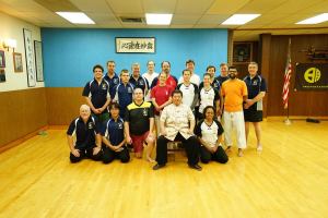 Saturday afternoon at the seminar. 