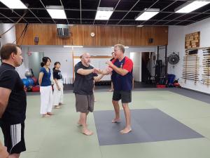 Best way to share- touch hands. 